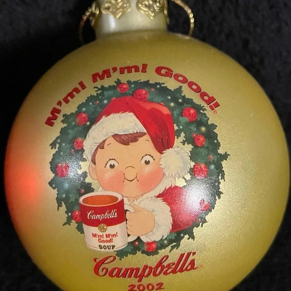 4 Vintages Campbell’s Ornaments 1989,1992,2001,2002 - Picture 9 of 10